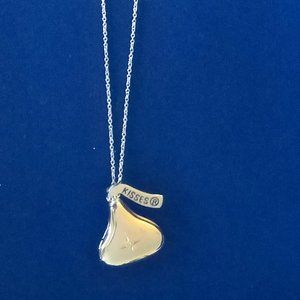 NWT Sterling Silver/Diamond Hershey's Kiss Locket